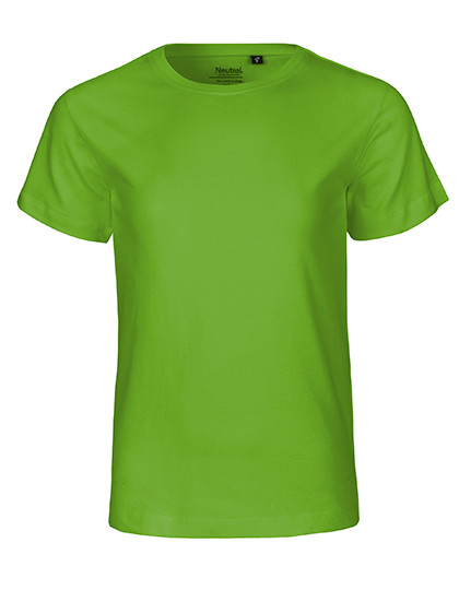 Neutral Kids´ Short Sleeve T-Shirt Lime
