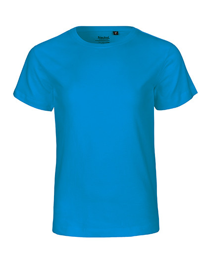 Neutral Kids´ Short Sleeve T-Shirt Sapphire