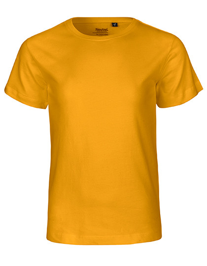 Neutral Kids´ Short Sleeve T-Shirt Yellow
