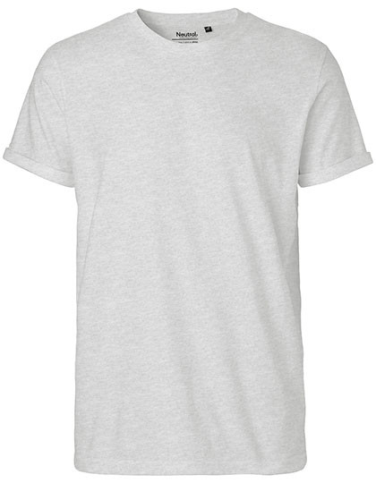 Neutral Men´s Roll Up Sleeve T-Shirt Ash Grey