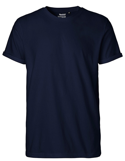 Neutral Men´s Roll Up Sleeve T-Shirt Navy
