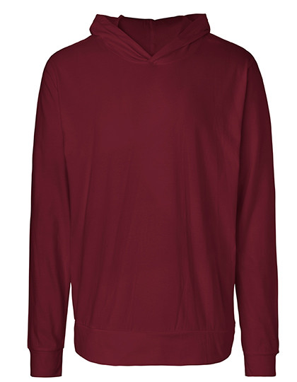 Neutral Unisex Jersey Hoodie Bordeaux