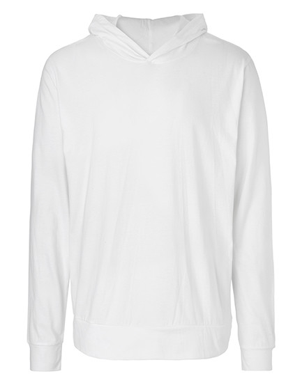 Neutral Unisex Jersey Hoodie White