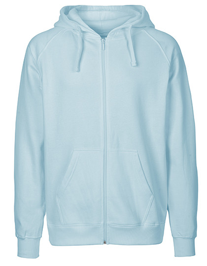 Neutral Men´s Zip Hoodie Light Blue