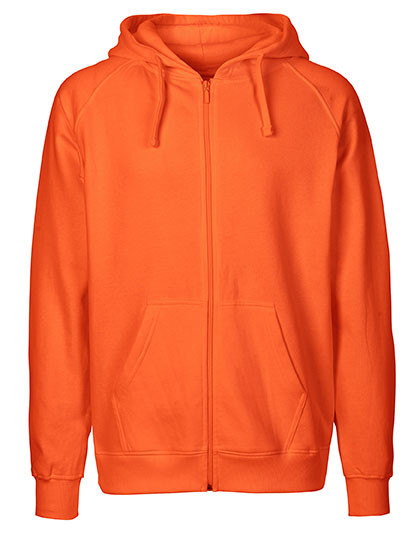 Neutral Men´s Zip Hoodie Orange