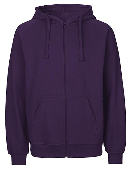Neutral Men´s Zip Hoodie Purple