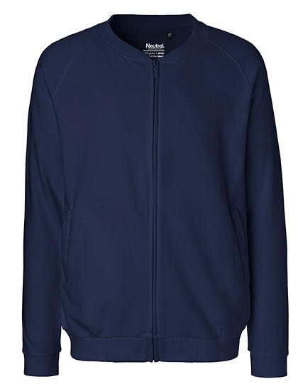 Neutral Unisex Jacket With Zip Navy