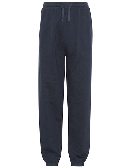 Neutral Unisex Sweatpants With Elastic Cuff Navy