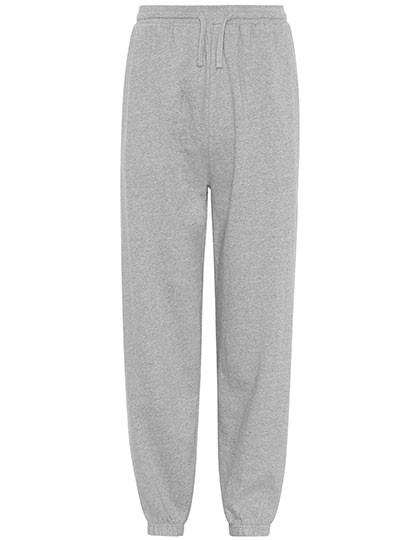 Neutral Unisex Sweatpants With Elastic Cuff Sport Grey