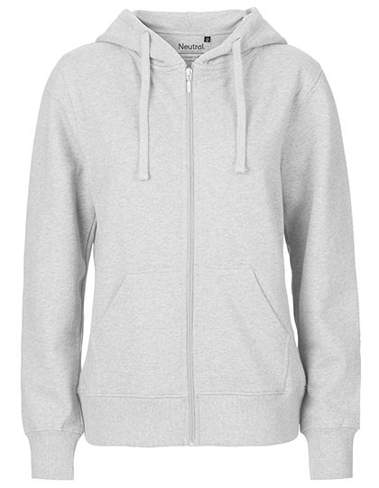Neutral Ladies´ Zip Hoodie Ash Grey