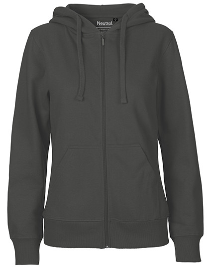 Neutral Ladies´ Zip Hoodie Charcoal