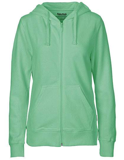 Neutral Ladies´ Zip Hoodie Dusty Mint
