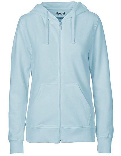Neutral Ladies´ Zip Hoodie Light Blue