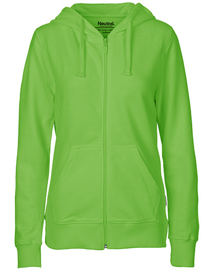 Neutral Ladies´ Zip Hoodie Lime