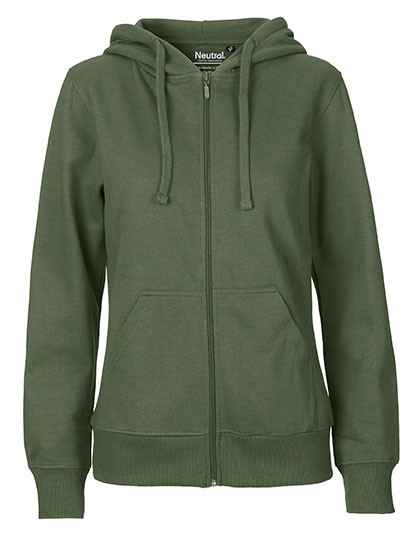 Neutral Ladies´ Zip Hoodie Military