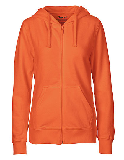 Neutral Ladies´ Zip Hoodie Orange