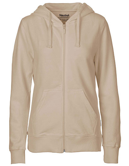 Neutral Ladies´ Zip Hoodie Sand