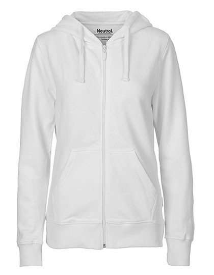 Neutral Ladies´ Zip Hoodie White