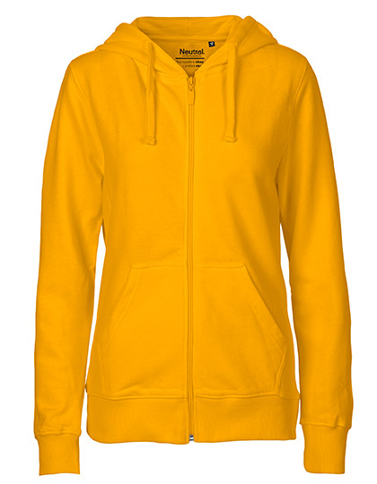 Neutral Ladies´ Zip Hoodie Yellow