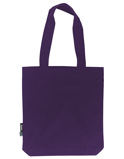 Neutral Twill Bag Purple
