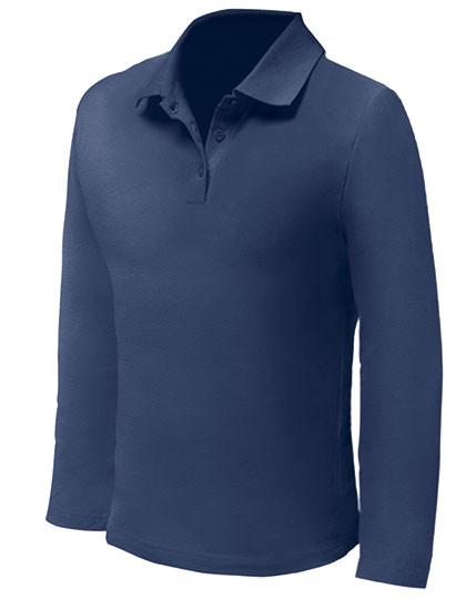 Nath Men´s Polo Long Sleeve Deep Navy