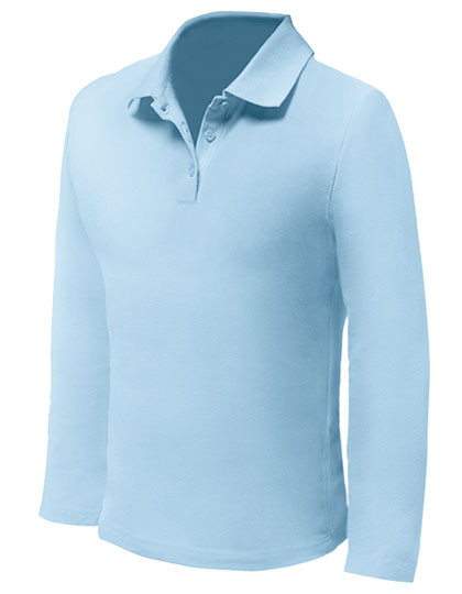 Nath Men´s Polo Long Sleeve Sky