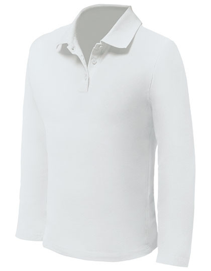 Nath Men´s Polo Long Sleeve White