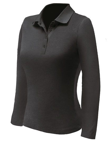 Nath Women´s Polo Long Sleeve Black