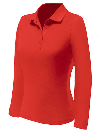 Nath Women´s Polo Long Sleeve Red