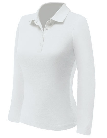 Nath Women´s Polo Long Sleeve White