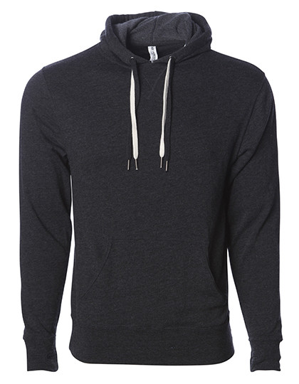 Independent Unisex Midweight French Terry Hooded Pullover Charcoal Heather