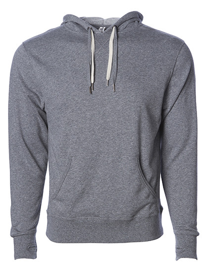 Independent Unisex Midweight French Terry Hooded Pullover Salt-N-Pepper