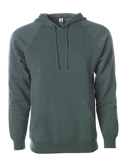Independent Unisex Midweight Special Blend Raglan Hooded Pullover Moss