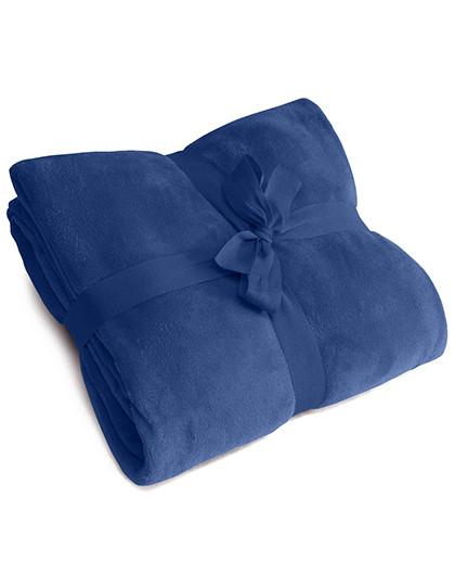 L-merch Kuscheldecke Navy Blue
