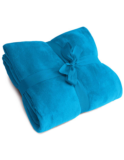 L-merch Kuscheldecke Royal Blue