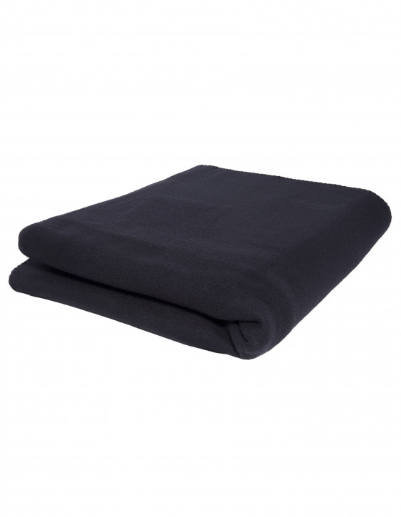 L-merch Fleece Decke Black