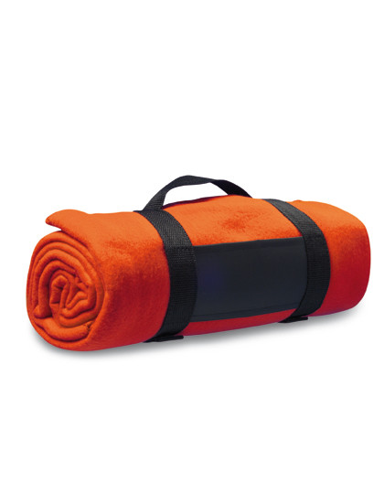 L-merch Fleecedecke Winchester Orange
