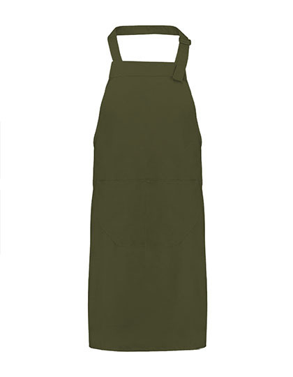 L-merch Schürze Olive Green