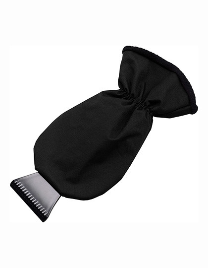 L-merch Eiskratzer mit XXL-Schutz-Handschuh Black
