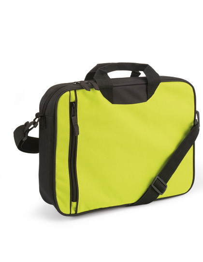L-merch Dokumententasche Amsterdam Lime Green