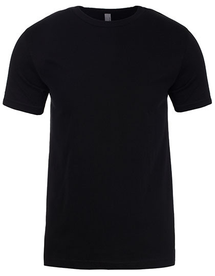 Next Level Apparel Unisex Crew Neck T-Shirt Black