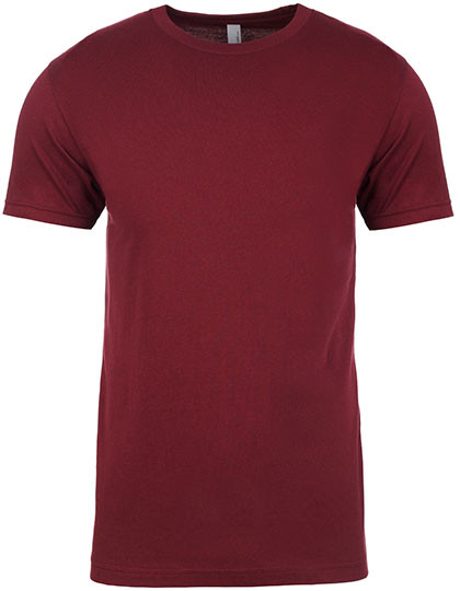 Next Level Apparel Unisex Crew Neck T-Shirt Maroon