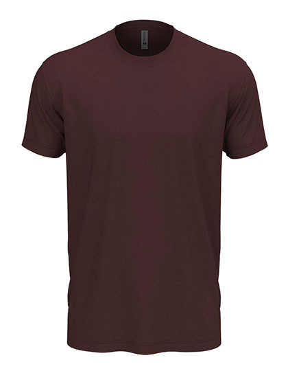 Next Level Apparel Unisex Crew Neck T-Shirt Oxblood