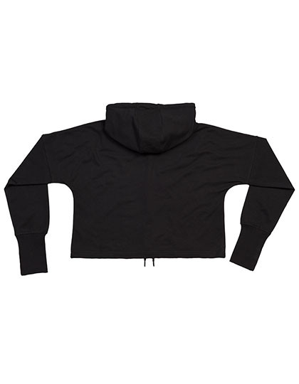 Mantis Cropped Hoodie Black