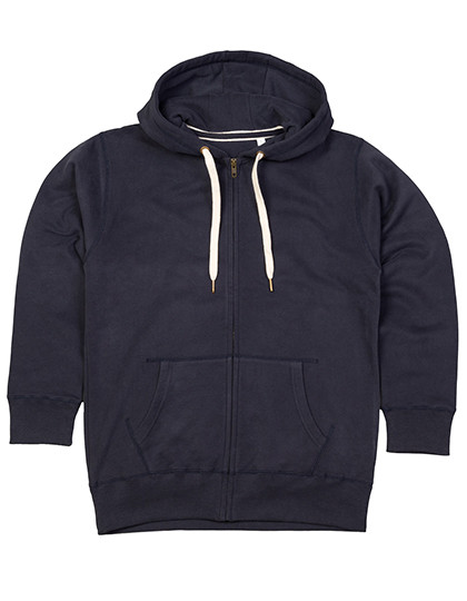 Mantis Men´s Superstar Zip-Through Hoodie Dark Navy