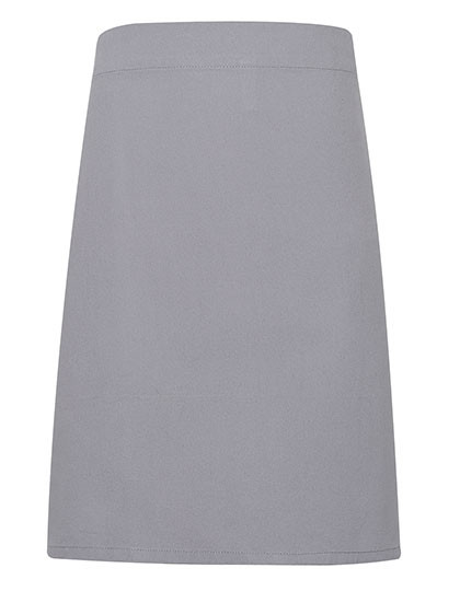 Premier Workwear Calibre Heavy Cotton Canvas Waist Apron Silver (ca. Pantone Cool Gray 7C)