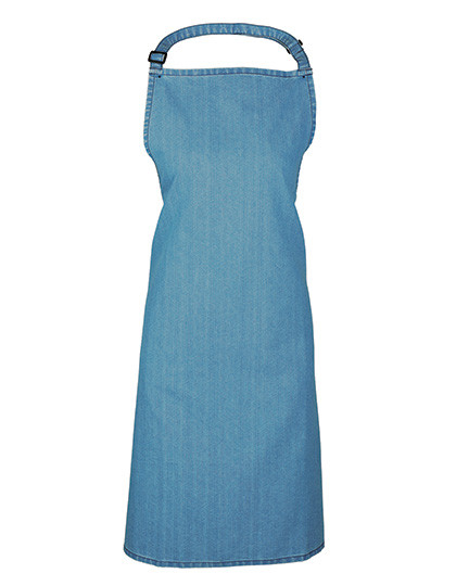 Premier Workwear Colours Collection Bib Apron Blue Denim (ca. Pantone 2166C)