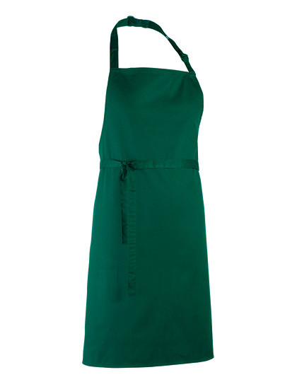 Premier Workwear Colours Collection Bib Apron Bottle Green (ca. Pantone 560C)