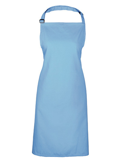 Premier Workwear Colours Collection Bib Apron Cornflower (ca. Pantone 279C)