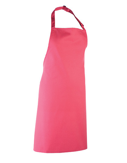 Premier Workwear Colours Collection Bib Apron Fuchsia (ca. Pantone 219C)